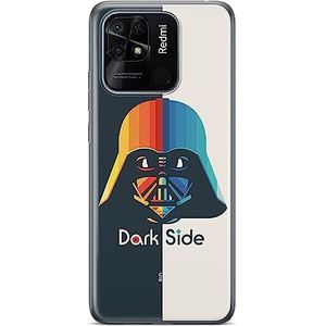 ERT GROUP mobiel telefoonhoesje voor Xiaomi REDMI 10C origineel en officieel erkend Star Wars patroon Darth Vader 023 optimaal aangepast aan de vorm van de mobiele telefoon, hoesje is gemaakt van TPU