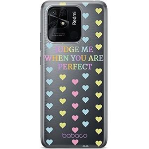 ERT GROUP Coque de téléphone portable pour Xiaomi REDMI 10C Original et sous licence officielle Babaco motif Judge me 001 parfaitement adapté à la forme du téléphone portable, partiel imprimé