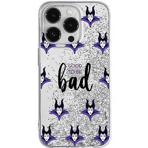 ERT GROUP Coque de téléphone Portable pour Apple Iphone 14 Pro Max Original et sous Licence Officielle Disney Motif Maleficient 002, avec Effet de débordement de Paillettes