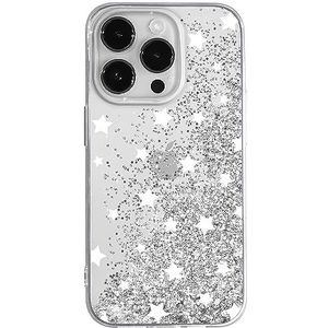 ERT GROUP mobiel telefoonhoesje voor Apple Iphone 14 PRO MAX origineel en officieel erkend Babaco patroon Stars 001 optimaal, met glitter overloopeffect