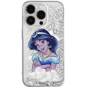 ERT GROUP Coque de téléphone Portable pour Apple Iphone 14 Pro Original et sous Licence Officielle Disney Motif Jasmine 005, avec Effet de débordement de Paillettes