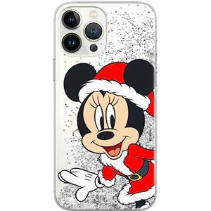 Ert Group Coque de protection pour Apple iPhone 14 originale et sous licence officielle Disney, modèle Minnie 062, adaptée de manière optimale à la forme du smartphone, avec effet scintillant