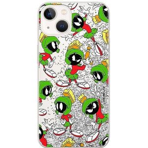 ERT GROUP Coque de téléphone portable pour Apple Iphone 13 Original et sous licence officielle Looney Tunes motif Marwin 004, avec effet de débordement de paillettes