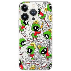ERT GROUP Coque de téléphone portable pour Apple Iphone 13 PRO MAX Original et sous licence officielle Looney Tunes motif Marwin 004, avec effet de débordement de paillettes