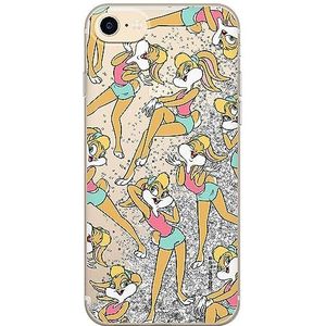 ERT GROUP Coque de téléphone portable pour Apple Iphone 7/8/ SE 2/ SE 3 Original et sous licence officielle Looney Tunes motif Lola 003, avec effet de débordement de paillettes