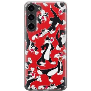 ERT GROUP Samsung S23 Original mobiele telefoonhoes en officieel gelicentieerd Looney Tunes Sylwester 006-patroon perfect passend bij de vorm van de mobiele telefoon, TPU-hoes