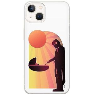 ERT GROUP Originele iPhone 13 mobiele telefoonhoes met officiële licentie Star Wars Baby Yoda 031-patroon perfect passend bij de vorm van de mobiele telefoon, TPU-hoes