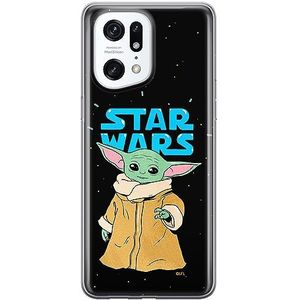 ERT GROUP Mobiele telefoonhoes voor Oppo FIND X5 PRO origineel en officieel gelicentieerd Star Wars-motief Baby Yoda 032 perfect passend bij de vorm van de mobiele telefoon, TPU-hoes