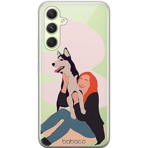 ERT GROUP Mobiele telefoonhoes voor Samsung A54 5G origineel en officieel gelicentieerd Babaco Dogs 004 motief perfect passend bij de vorm van de mobiele telefoon, gedeeltelijk bedrukt