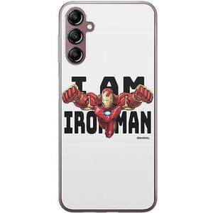 ERT GROUP Samsung A14 4G/5G originele en officieel gelicentieerde Marvel Iron Man 028 mobiele telefoonhoes perfect passend bij de vorm van de mobiele telefoon, TPU-hoes