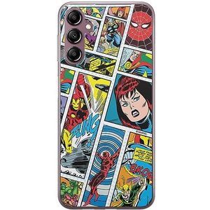 ERT GROUP mobiel telefoonhoesje voor Samsung A14 4G/5G origineel en officieel erkend Marvel patroon Avengers 034 optimaal aangepast aan de vorm van de mobiele telefoon, hoesje is gemaakt van TPU