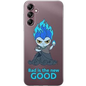 ERT GROUP Mobiele telefoonhoes voor Samsung A14 4G/5G origineel en officieel gelicentieerd Disney Hades 001-motief perfect passend bij de vorm van de mobiele telefoon, gedeeltelijk bedrukt