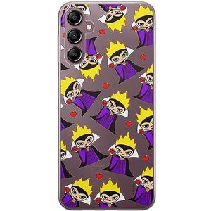 ERT GROUP Mobiele telefoonhoes voor Samsung A14 4G/5G origineel en officieel gelicentieerd Disney-motief The Evil Queen 003 past perfect bij de vorm van de mobiele telefoon, gedeeltelijk bedrukt