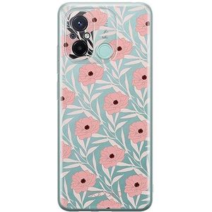 ERT GROUP Coque de téléphone portable pour Xiaomi REDMI 12C/ REDMI 11A Original et sous licence officielle Babaco motif Flowers 017 adapté à la forme du téléphone portable, partiel imprimé