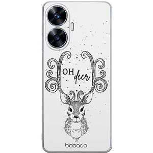 ERT GROUP Coque de téléphone portable pour Realme C55 Original et sous licence officielle Babaco motif Winter 002 parfaitement adapté à la forme du téléphone portable, coque en TPU