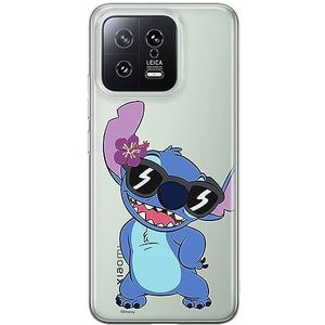 ERT GROUP mobiel telefoonhoesje voor Xiaomi 13 origineel en officieel erkend Disney patroon Stitch 007 optimaal aangepast aan de vorm van de mobiele telefoon, gedeeltelijk bedrukt