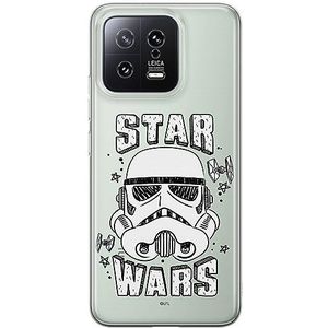 ERT GROUP mobiel telefoonhoesje voor Xiaomi 13 origineel en officieel erkend Star Wars patroon Stormtrooper 013 optimaal aangepast aan de vorm van de mobiele telefoon, gedeeltelijk bedrukt