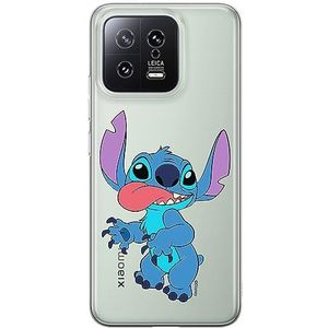 ERT GROUP mobiel telefoonhoesje voor Xiaomi 13 origineel en officieel erkend Disney patroon Stitch 012 optimaal aangepast aan de vorm van de mobiele telefoon, gedeeltelijk bedrukt
