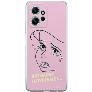 ERT GROUP mobiel telefoonhoesje voor Xiaomi REDMI NOTE 12 4G origineel en officieel erkend Disney patroon Ariel 007 optimaal aangepast aan de vorm van de mobiele telefoon, hoesje is gemaakt van TPU