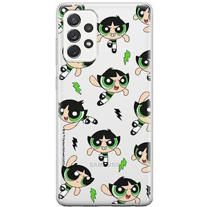 ERT GROUP Mobiele telefoonhoes voor Samsung A52 5G / A52 LTE 4G / A52S 5G origineel en officieel gelicentieerd The Powerpuff Girls motief The Powerpuff Girls 009, gedeeltelijk bedrukt
