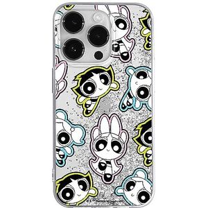 ERT GROUP Coque de téléphone Portable pour Apple Iphone 14 Pro Original et sous Licence Officielle The Powerpuff Girls Motif Powerpuff Girls 022, avec Effet de débordement de Paillettes