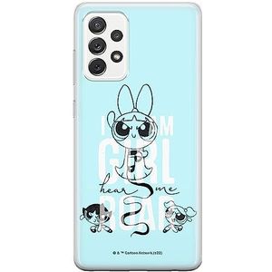 ERT GROUP Mobiele telefoonhoes voor Samsung A52 5G / A52 LTE 4G / A52S 5G origineel en officieel gelicentieerd The Powerpuff Girls ontwerp The Powerpuff Girls 040, TPU-hoes