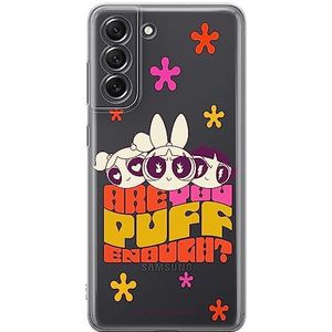 ERT GROUP mobiel telefoonhoesje voor Samsung S21 FE origineel en officieel erkend The Powerpuff Girls patroon The Powerpuff Girls 043, gedeeltelijk bedrukt