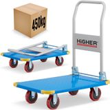 Plateauwagen - transportwagen - opvouwbaar - HIGHER - max.450kg