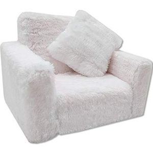 Odolplusz Kinderstoel, relaxstoel, knuffelstoel (wit)