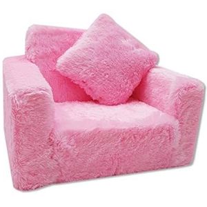 Odolplusz Kinderstoel, relaxstoel, knuffelstoel (roze)