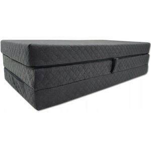 FORTISLINE Matelas de Plage Pliable avec Anse de Transport W420_02 Vert -Bain de Soleil-lit de Plage