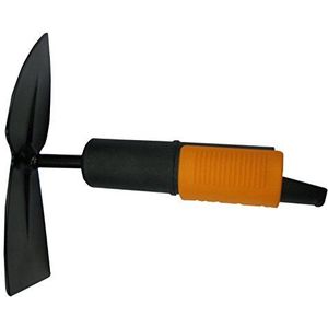 Fiskars Dubbelhak, scherp, gereedschapskop, lengte: 18,5 cm, staal, zwart/oranje, QuikFit, 1000734