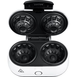 Adler - AD 3062 - Wafelkommen Maker - Zwart - Inclusief Antiaanbaklaag