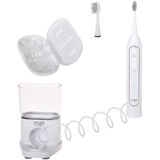 Sonic - Tandenborstel met Irrigator - Wit - Kunststof - 2 in 1