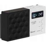 RADIO-ADLER - AD1908 - PLL AM/FM Digitale Radio - Zwart - Bluetooth 5.0