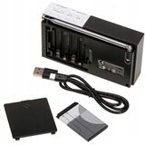 RADIO-ADLER - AD1908 - PLL AM/FM Digitale Radio - Zwart - Bluetooth 5.0