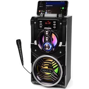 Squeak Sq1000 Bluetooth-luidspreker Zwart