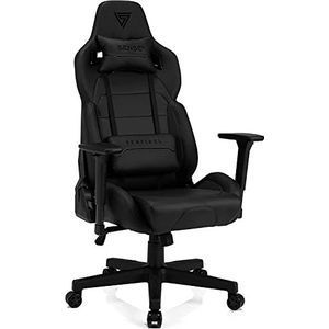 SENSE7 Gamer stoel, zwart, 40-48 x 72x59