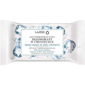 Antiperspirantdoekjes Frisse Geur & Verkoelend Effect 15st