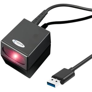 Stationair USB Professional Automatische Auto Barcode Scanner Scannen Barcode Barcodelezer Black Advanced solid behuizing