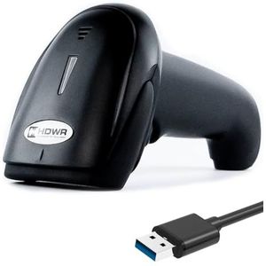 1D barcodelezer, laser, handmatig, bedrade scanner HD67