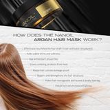 Nanoil - Argan Haarmasker - 300ml - Arganolie - Professioneel Haarherstel