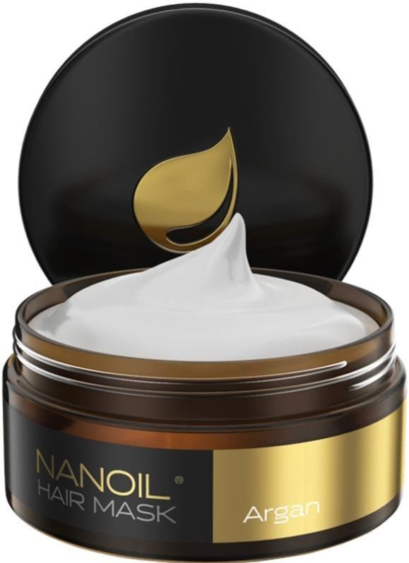 Nanoil - Argan Haarmasker - 300ml - Arganolie - Professioneel Haarherstel