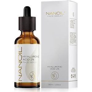 Nanoil - Hyaluronic Face Serum - 50 ml - Hydraterend - Voor Alle Huidtypes
