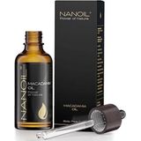 Nanoil - Macadamia Oil - Gezichts- en Haarolie - 50 ml - Natuurlijke Olie
