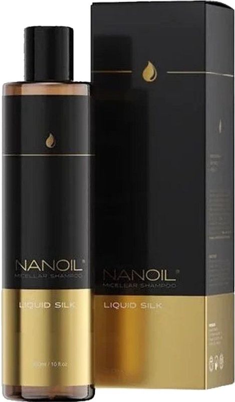Nanoil - Liquid Silk - Micellaire Shampoo - 300ml - Vloeibare Zijde