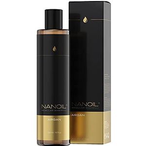 Micellaire Shampoo Met Arganolie Nanoil Argan Micellar Shampoo 300ml - Bescherming en gladheid, versterkend effect, perfectie conditie van het haar