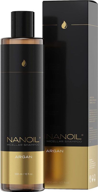 Nanoil - Argan Micellar Shampoo - 300 ml - Arganolie - Beschermende Verzorging
