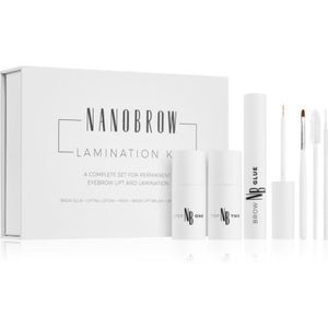 Nanobrow Lamination Kit wenkbrauw verzorgingsset