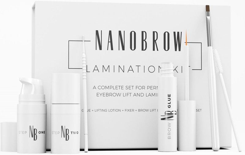 Nanobrow - Lamination Kit - Wenkbrauw Make-up - Inclusief Lijm en Lotion